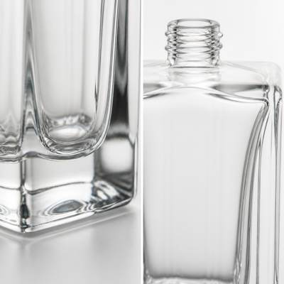 Vente à chaud Emballage cosmétique personnalisé Bouteille en verre durable de 100 ml Bouteille de parfum