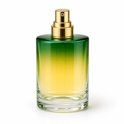 Bouteille de diffuseur de bouteille en verre dégradé d'échantillon gratuit avec bâton pour bouteille de parfum aromatique