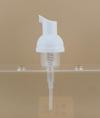 Pompe moussante blanche CRC possible K503 pour flacons cosmétiques