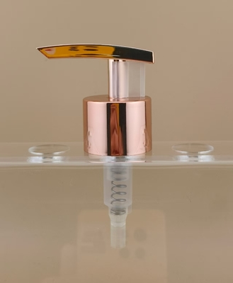 Pompe à lotion rose Pompe à distributeur en plastique rose K1104 pour bouteilles