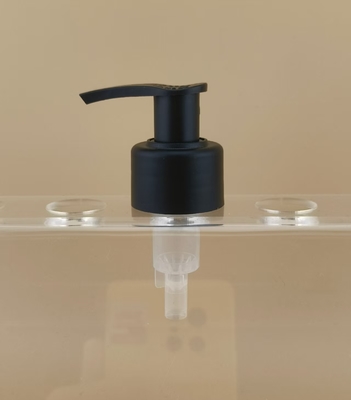 Pompes de lotion de sable noir verrouillage gauche-droite K201-9 pour les bouteilles de soins de la peau