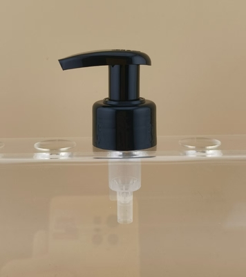 Pompes de lotion noire verrouillage gauche-droite K204-4 pour les soins de la peau