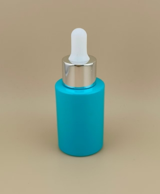 Nouveau design bouteille goutteuse ronde lisse Cyan K-GBL30 pour essence