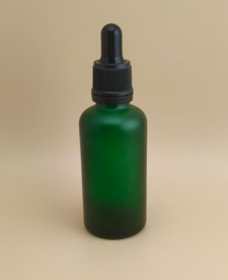 Conception délicate Bouteille de gouttelette vert foncé clair pour essence