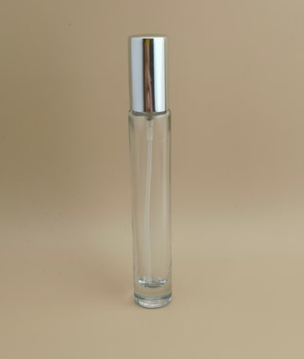 Mini flacon pulvérisateur rond transparent pour essence