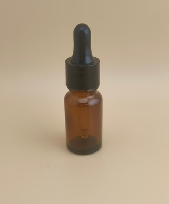 Conception délicate Bouteille de goutteilleuse mini brune claire et lisse pour les soins de la peau