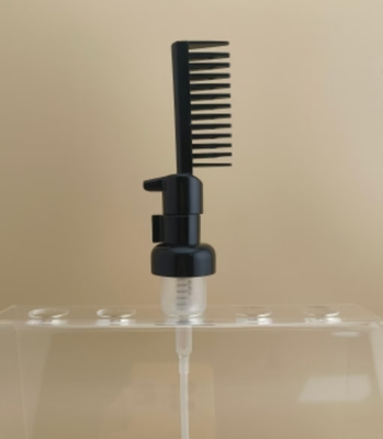 Conception Délicate Pompe en Mousse Noire en Plastique pour Laque