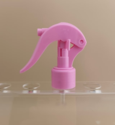 Mini pulvérisateur à déclencheur en plastique rose K602-2 pour bouteilles et coiffure