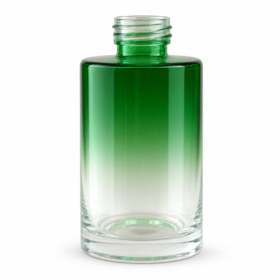 Bouteille de diffuseur de bouteille en verre dégradé d'échantillon gratuit avec bâton pour bouteille de parfum aromatique