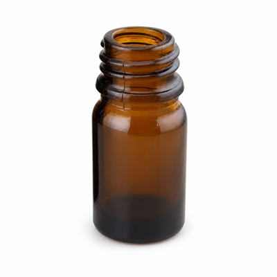 Bouteille d'huile essentielle d'emballage cosmétique bouteille de goutte en verre ambré