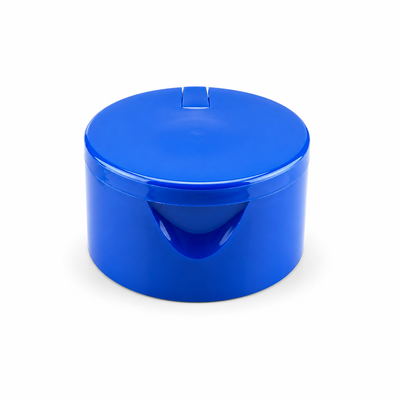 Couleur bleue 24/410 couvercle en plastique pour bouteille cosmétique